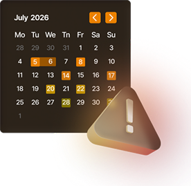 Case 3 Calendar